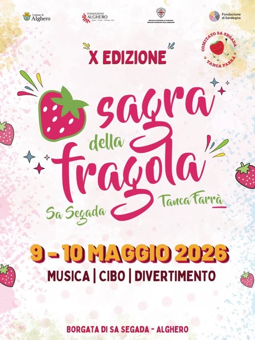 Sagra della Fragola ad Alghero: la X edizione celebra il gioiello rosso della Nurra