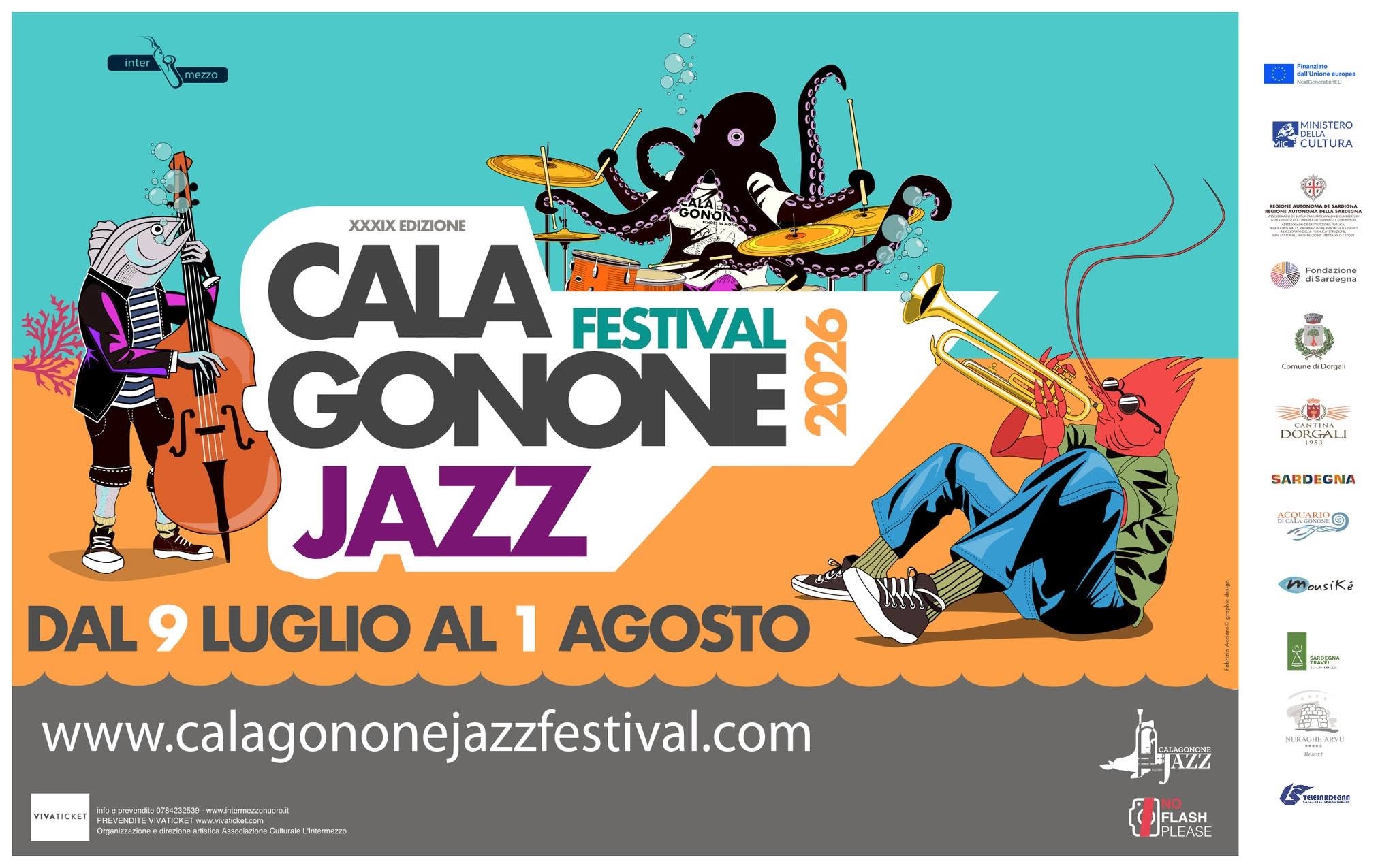 Cala Gonone Jazz 2026: 39 anni di musica tra mare, grotte e tradizione